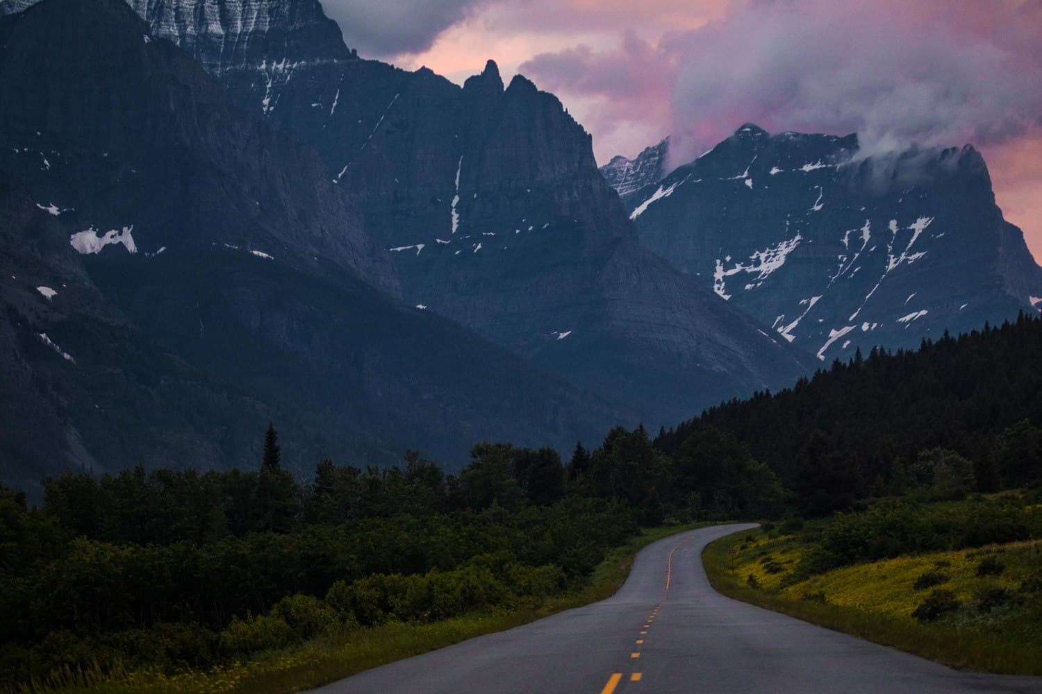 Glacier landscape